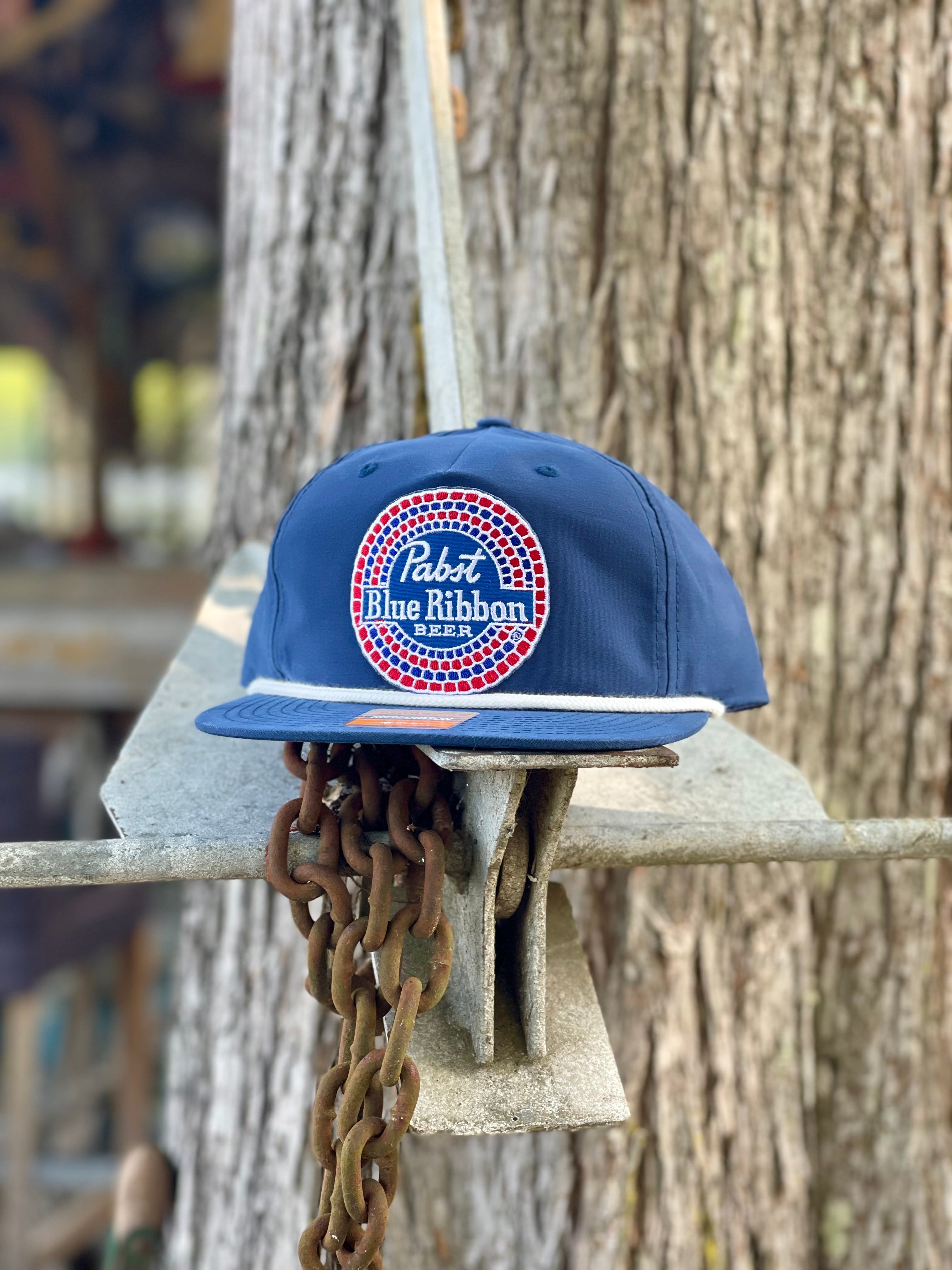 Pabst Blue Ribbon Rope Hat – Back Forty Brand