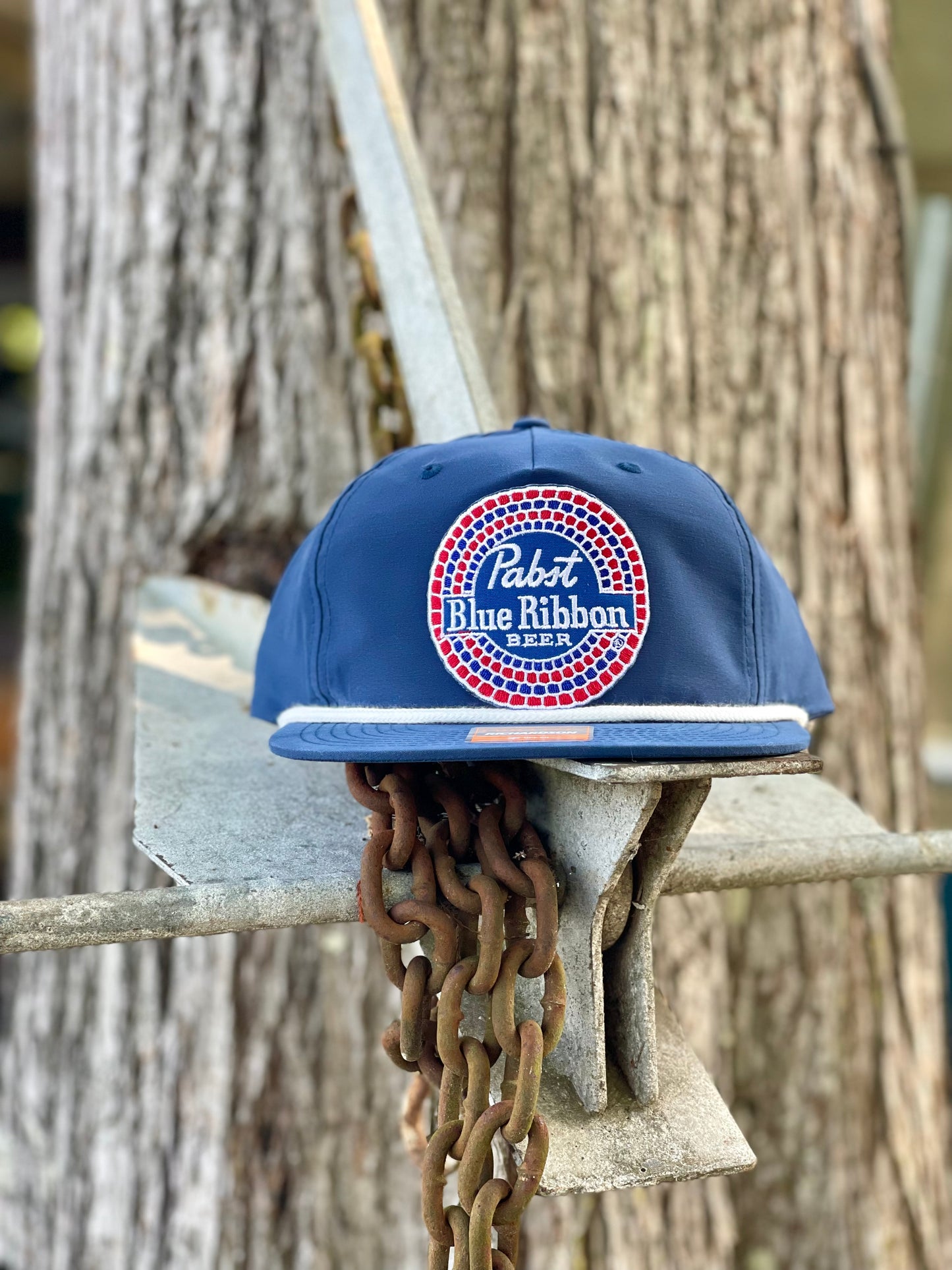 Pabst Blue Ribbon Rope Hat