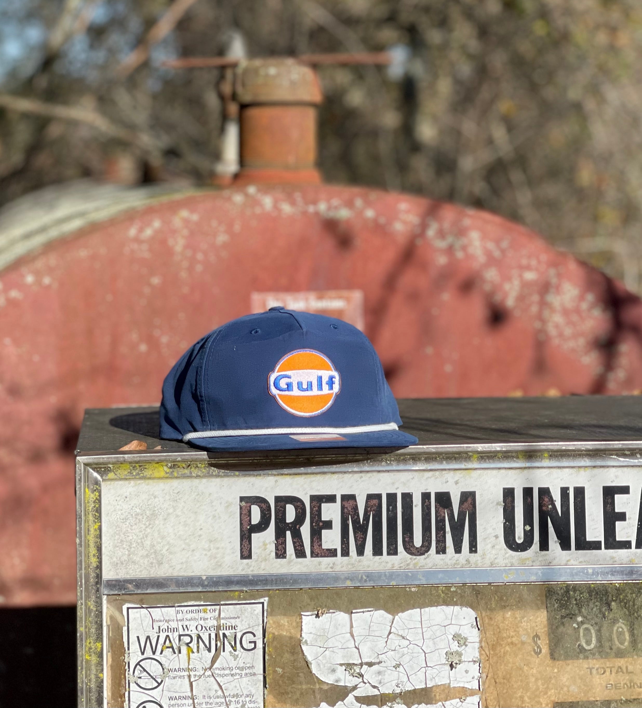 Glpg Rope Hat Gulf Gas Rope Hat – Back Forty Brand