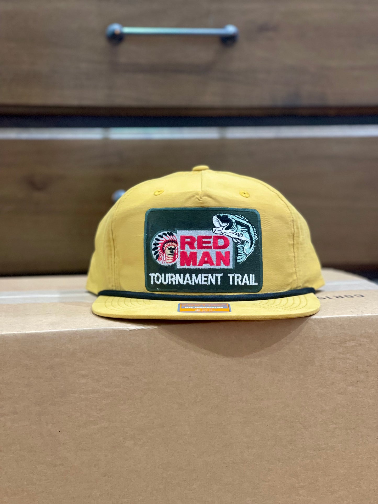 Red Man Tournament Trail Rope Hat