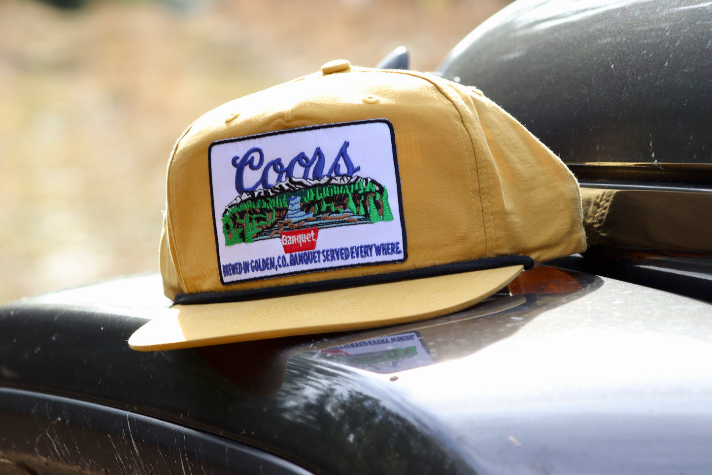 Coors "Mountain Scene" Rope Hat