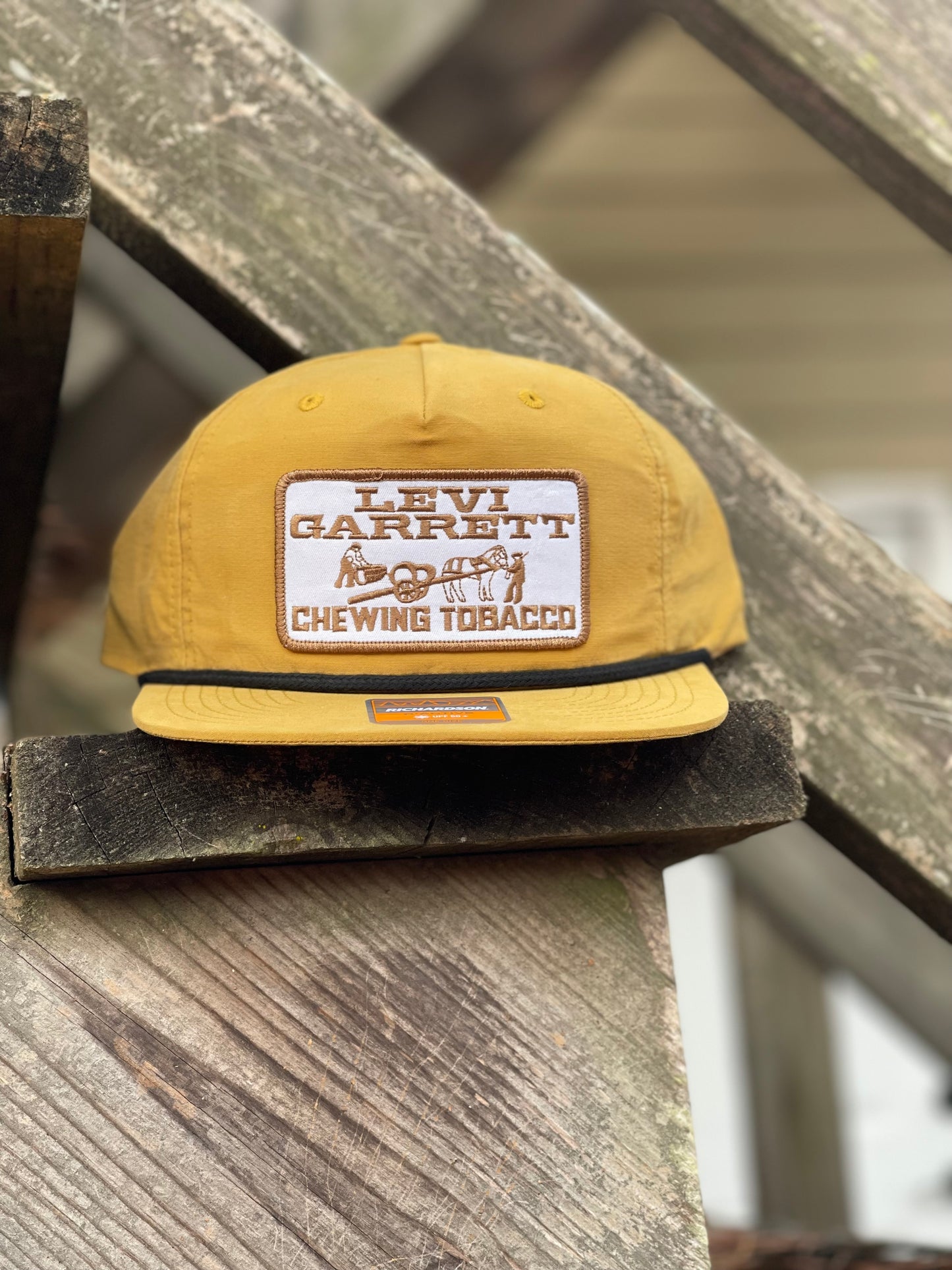 Vintage Levi Garrett Rope Hat