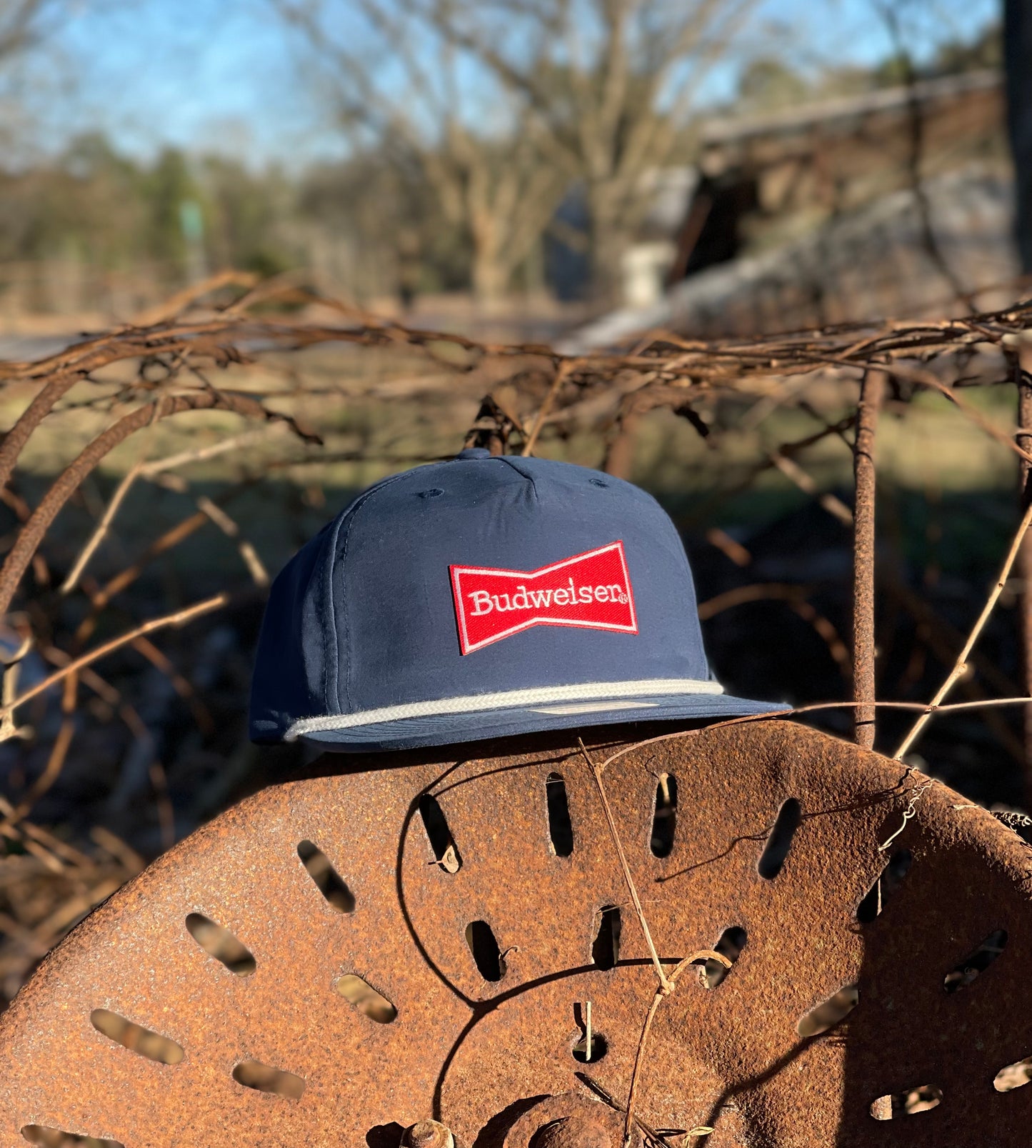 Budweiser Bowtie Rope Hat