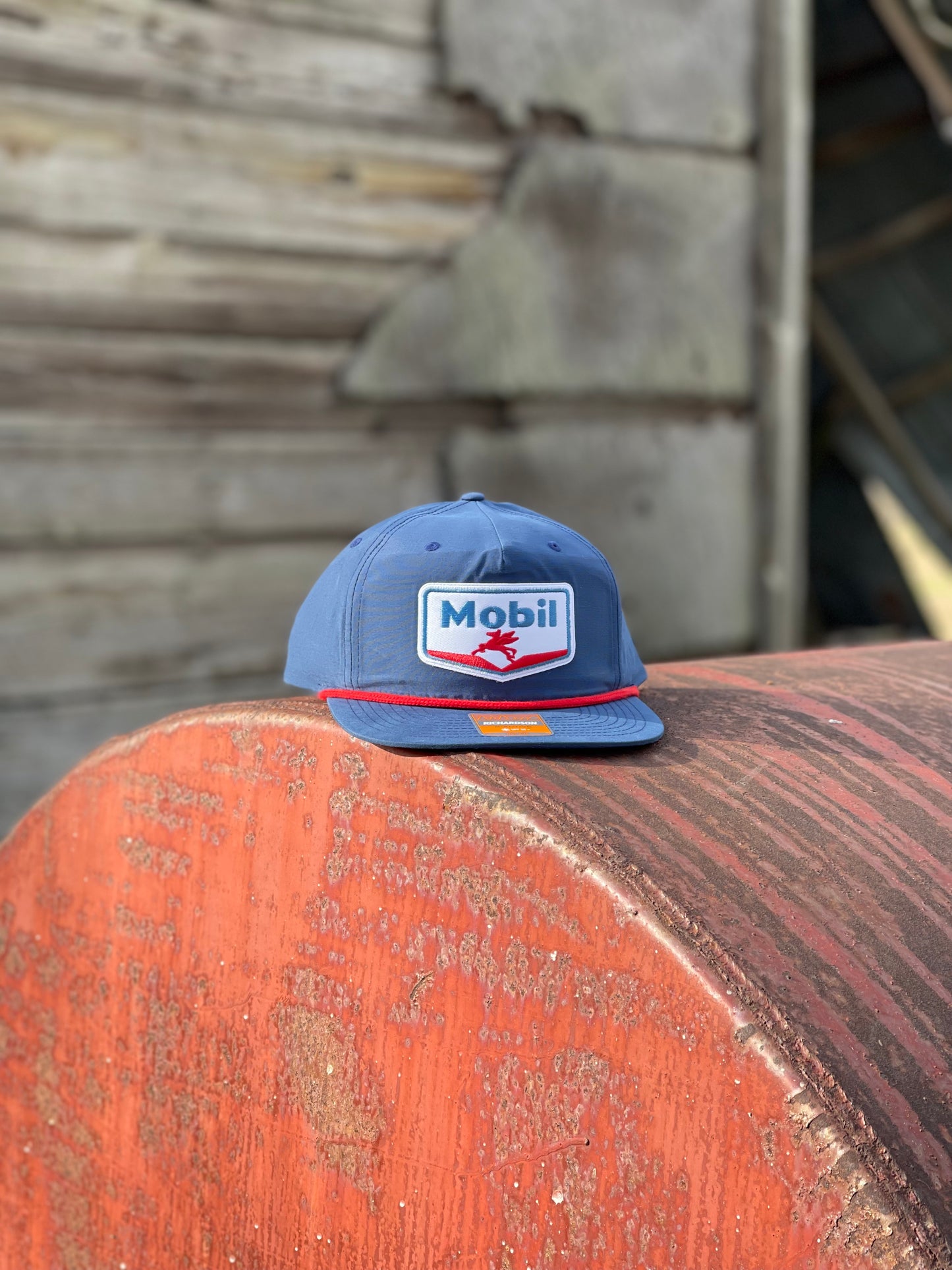 Mobil Gas Rope Hat