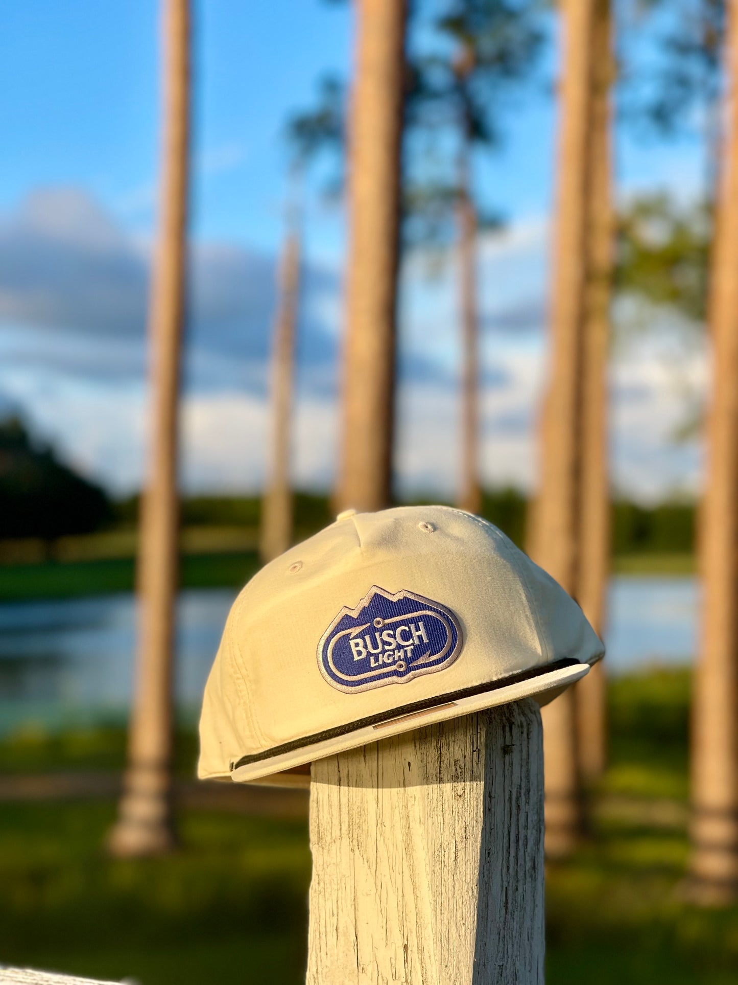 Busch Light Fishing Rope Hat