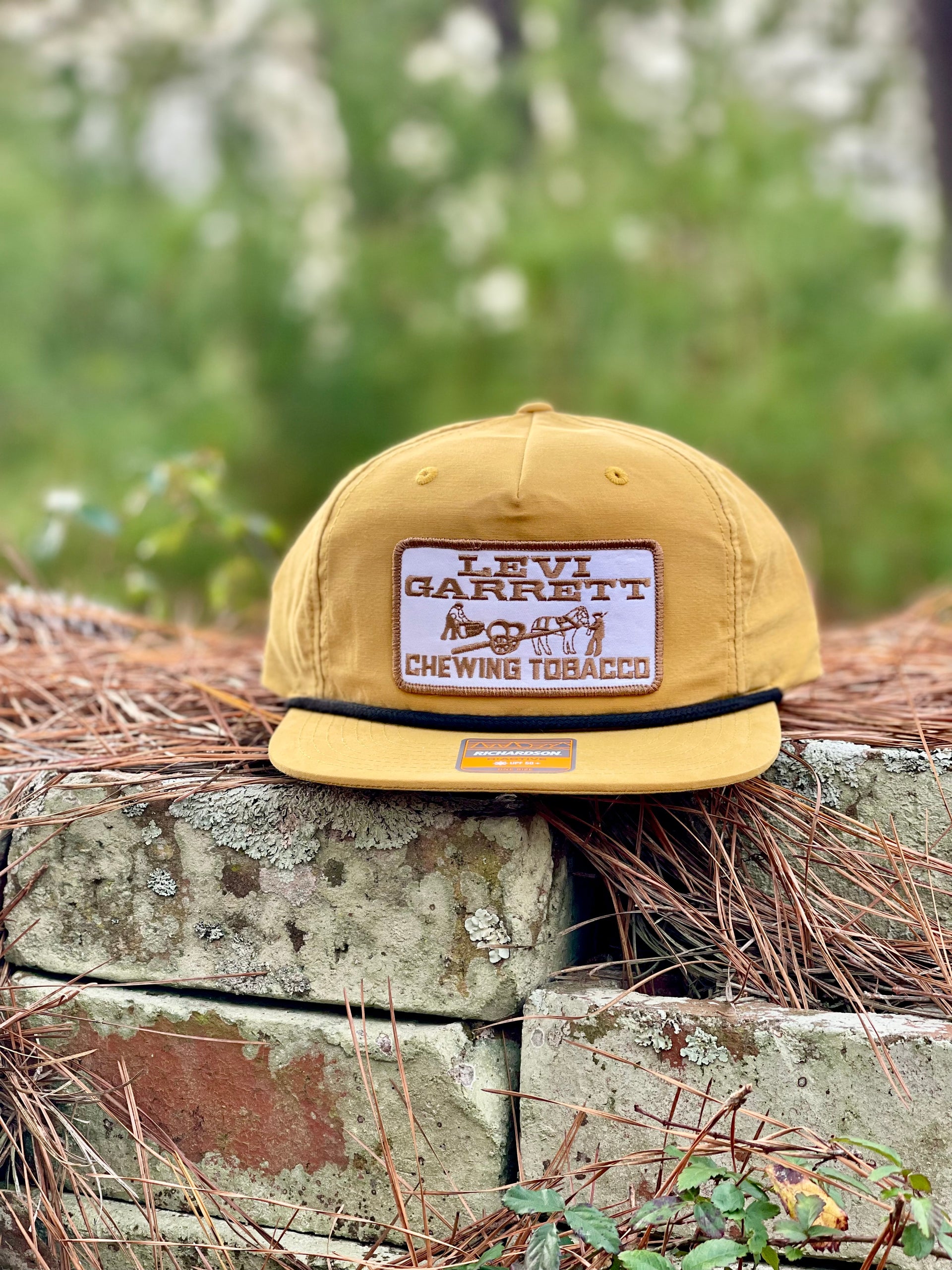 levi garrett chewing tobacco hat Vintage Levi Garrett Rope Hat – Back Forty Brand