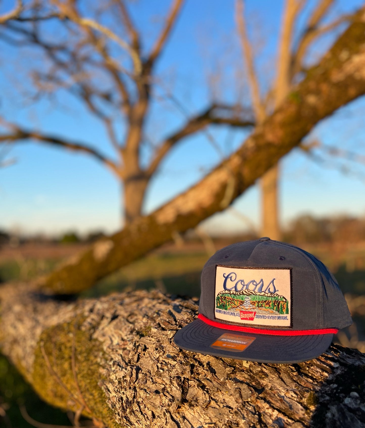 Coors "Mountain Scene" Rope Hat