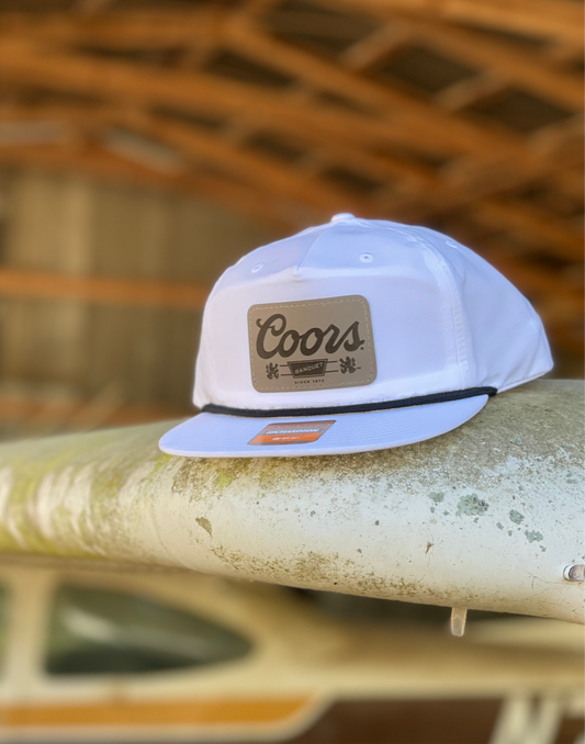 Platinum Coors Banquet Rope Hat