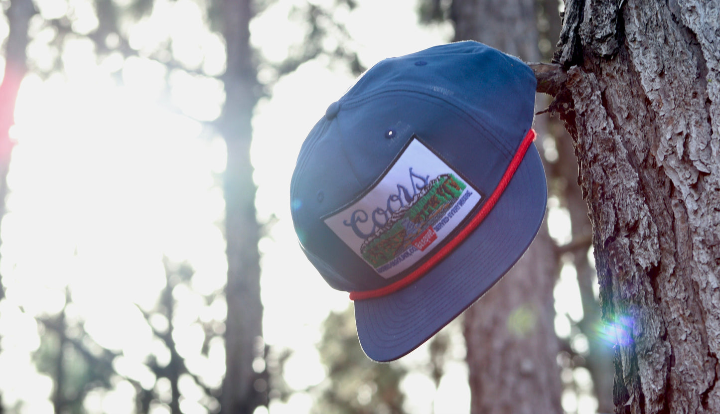 Coors "Mountain Scene" Rope Hat