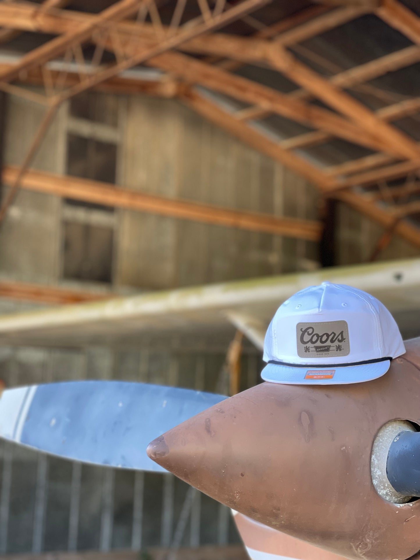 Platinum Coors Banquet Rope Hat