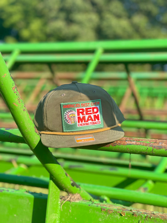 Red Man Tobacco Rope Hat